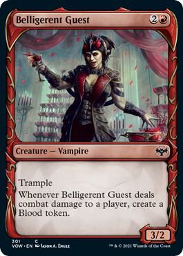 Belligerent Guest (Showcase) (301) [Innistrad: Crimson Vow] [Showcase]