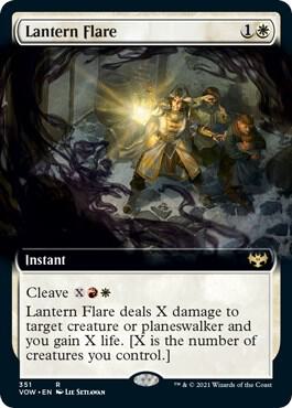 Lantern Flare (Extended Art) (351) [Innistrad: Crimson Vow] [Extended Art]