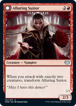 Alluring Suitor (141) [Innistrad: Crimson Vow]