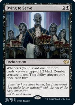 Dying to Serve (109) [Innistrad: Crimson Vow]