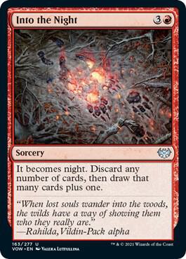 Into the Night (163) [Innistrad: Crimson Vow]