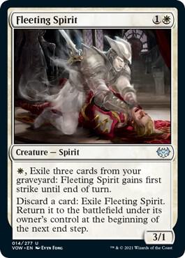 Fleeting Spirit (14) [Innistrad: Crimson Vow]