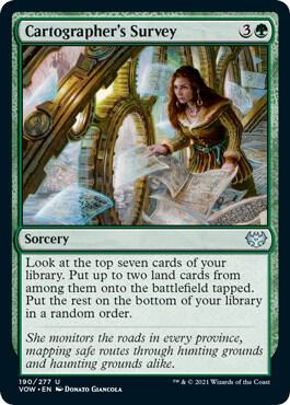 Cartographer's Survey (190) [Innistrad: Crimson Vow]