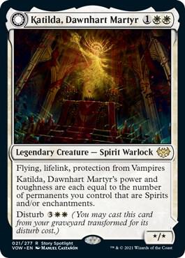 Katilda, Dawnhart Martyr (21) [Innistrad: Crimson Vow]