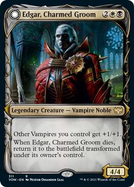 Edgar, Charmed Groom (Showcase) (311) [Innistrad: Crimson Vow] [Showcase]