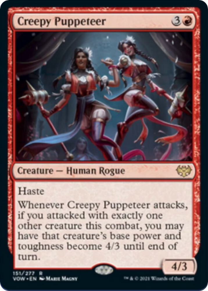 Creepy Puppeteer (151) [Innistrad: Crimson Vow]