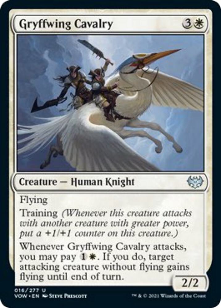 Gryffwing Cavalry (16) [Innistrad: Crimson Vow]