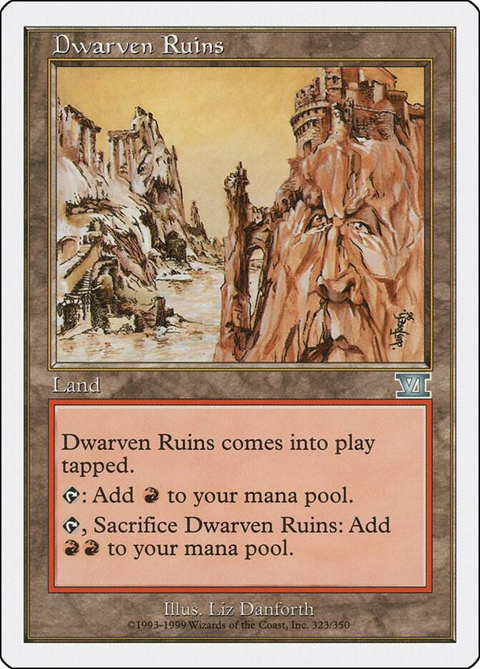 Dwarven Ruins (323) [Classic Sixth Edition]