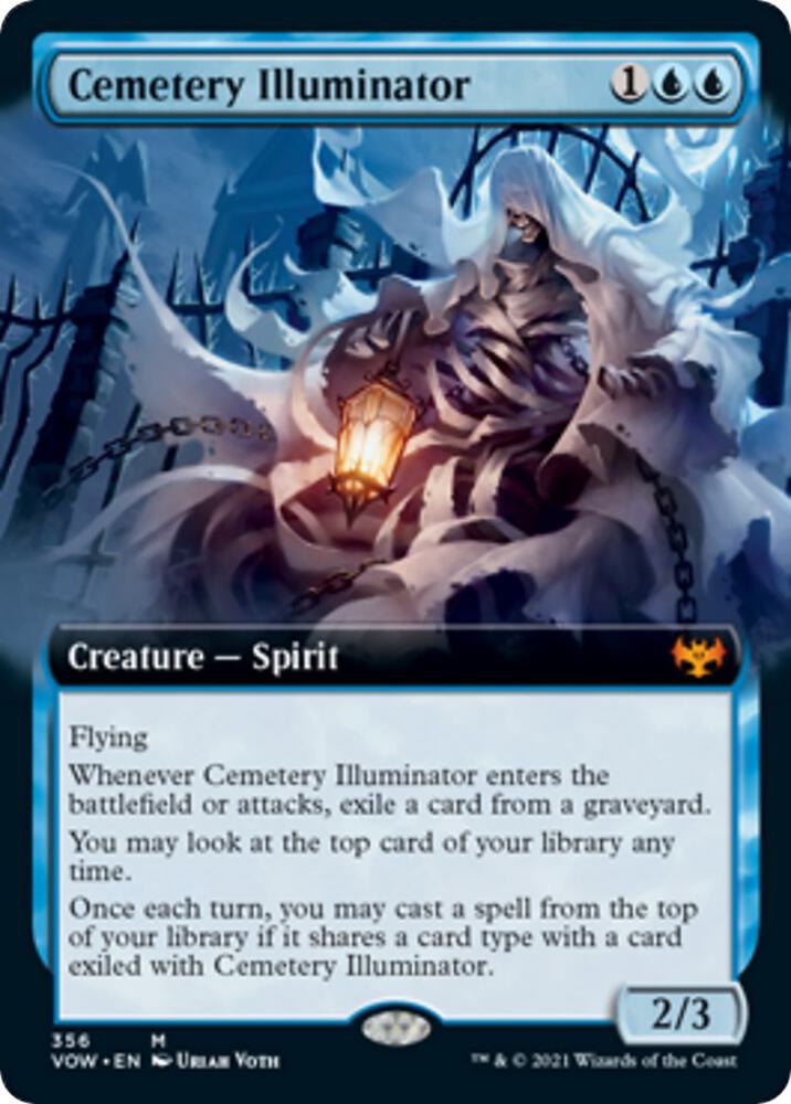 Cemetery Illuminator (Extended Art) (356) [Innistrad: Crimson Vow] [Extended Art]