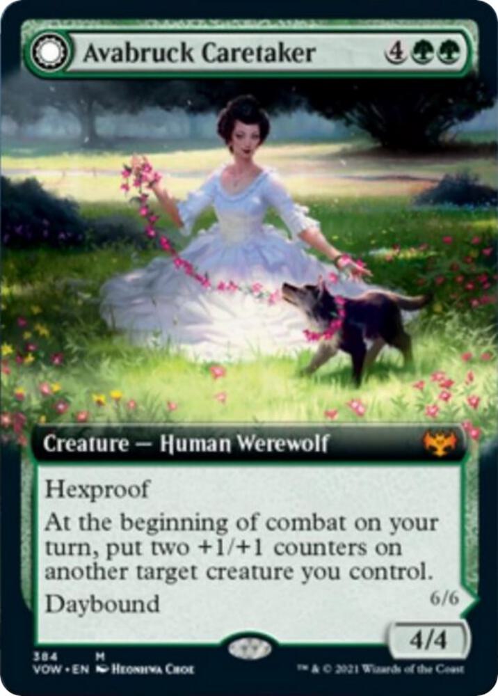 Avabruck Caretaker (Extended Art) (384) [Innistrad: Crimson Vow] [Extended Art]