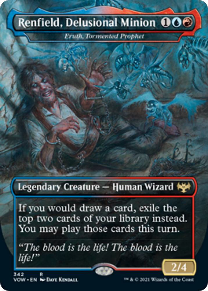 Renfield, Delusional Minion - Eruth, Tormented Prophet (342) [Innistrad: Crimson Vow] [Borderless]