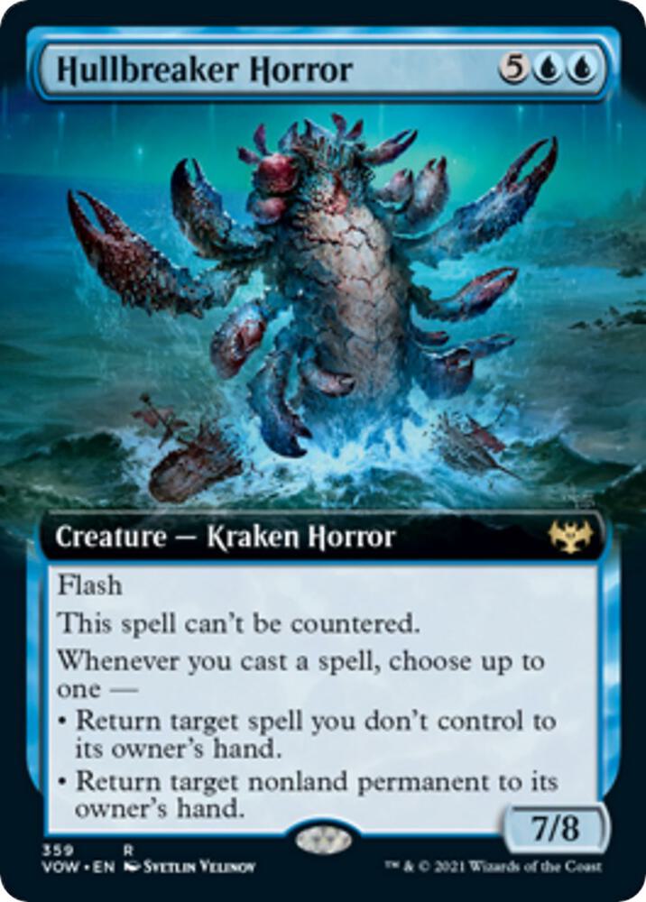 Hullbreaker Horror (Extended Art) (359) [Innistrad: Crimson Vow] [Extended Art]