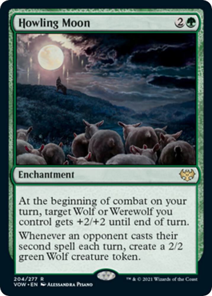 Howling Moon (204) [Innistrad: Crimson Vow]