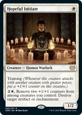 Hopeful Initiate (20) [Innistrad: Crimson Vow]