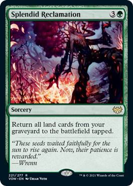 Splendid Reclamation (221) [Innistrad: Crimson Vow]
