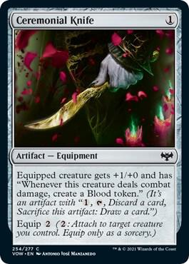 Ceremonial Knife (254) [Innistrad: Crimson Vow]