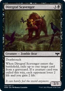 Diregraf Scavenger (105) [Innistrad: Crimson Vow]