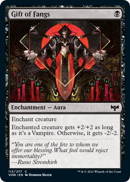 Gift of Fangs (113) [Innistrad: Crimson Vow]