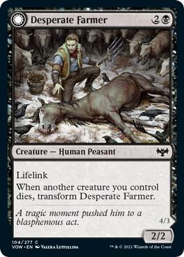 Desperate Farmer (104) [Innistrad: Crimson Vow]