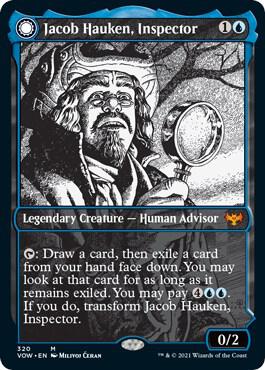 Jacob Hauken, Inspector (Showcase) (320) [Innistrad: Crimson Vow] [Showcase]