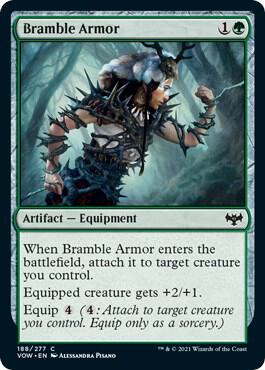 Bramble Armor (188) [Innistrad: Crimson Vow]
