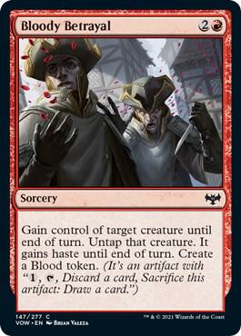 Bloody Betrayal (147) [Innistrad: Crimson Vow]