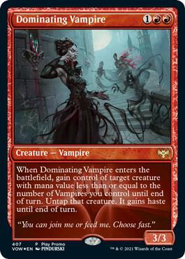 Dominating Vampire (407) [Play Promos]