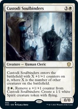 Custodi Soulbinders (82) [Crimson Vow Commander]