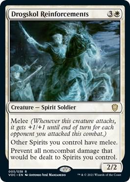 Drogskol Reinforcements (5) [Crimson Vow Commander]