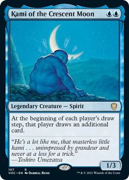 Kami of the Crescent Moon (107) [Crimson Vow Commander]