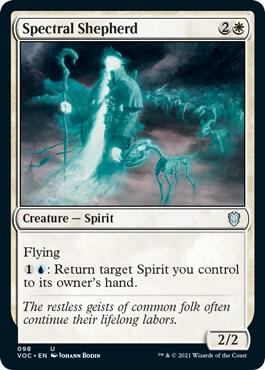 Spectral Shepherd (98) [Crimson Vow Commander]