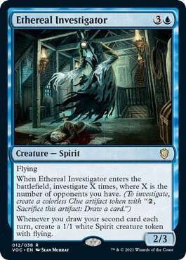 Ethereal Investigator (12) [Crimson Vow Commander]