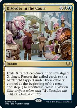 Disorder in the Court (29) [Crimson Vow Commander]