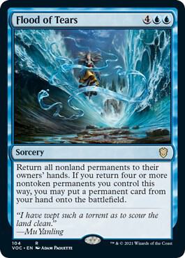 Flood of Tears (104) [Crimson Vow Commander]