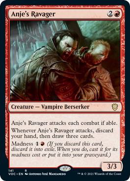 Anje's Ravager (141) [Crimson Vow Commander]