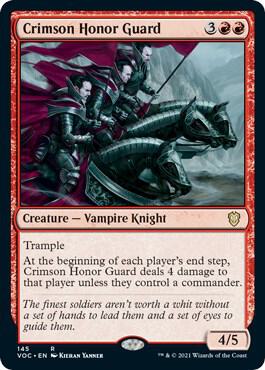 Crimson Honor Guard (145) [Crimson Vow Commander]