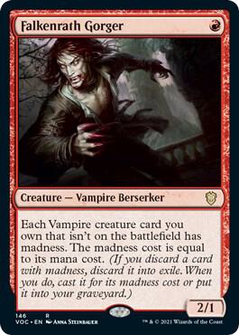 Falkenrath Gorger (146) [Crimson Vow Commander]