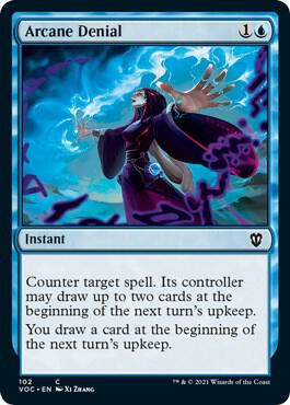 Arcane Denial (102) [Crimson Vow Commander]