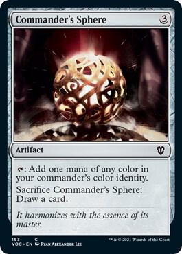 Commander's Sphere (163) [Crimson Vow Commander]