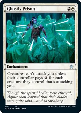 Ghostly Prison (87) [Crimson Vow Commander]
