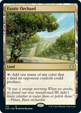 Exotic Orchard (173) [Crimson Vow Commander]