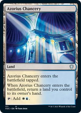 Azorius Chancery (171) [Crimson Vow Commander]