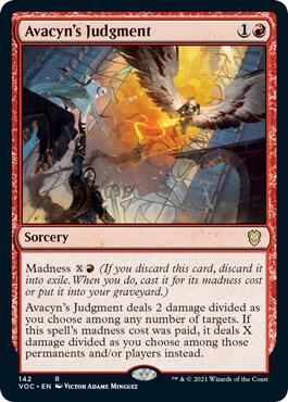 Avacyn's Judgment (142) [Crimson Vow Commander]