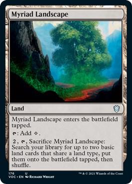 Myriad Landscape (176) [Crimson Vow Commander]