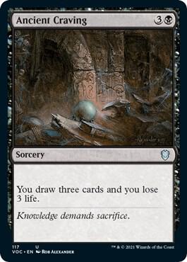 Ancient Craving (117) [Crimson Vow Commander]