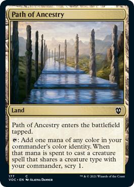 Path of Ancestry (177) [Crimson Vow Commander]