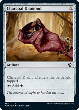 Charcoal Diamond (162) [Crimson Vow Commander]