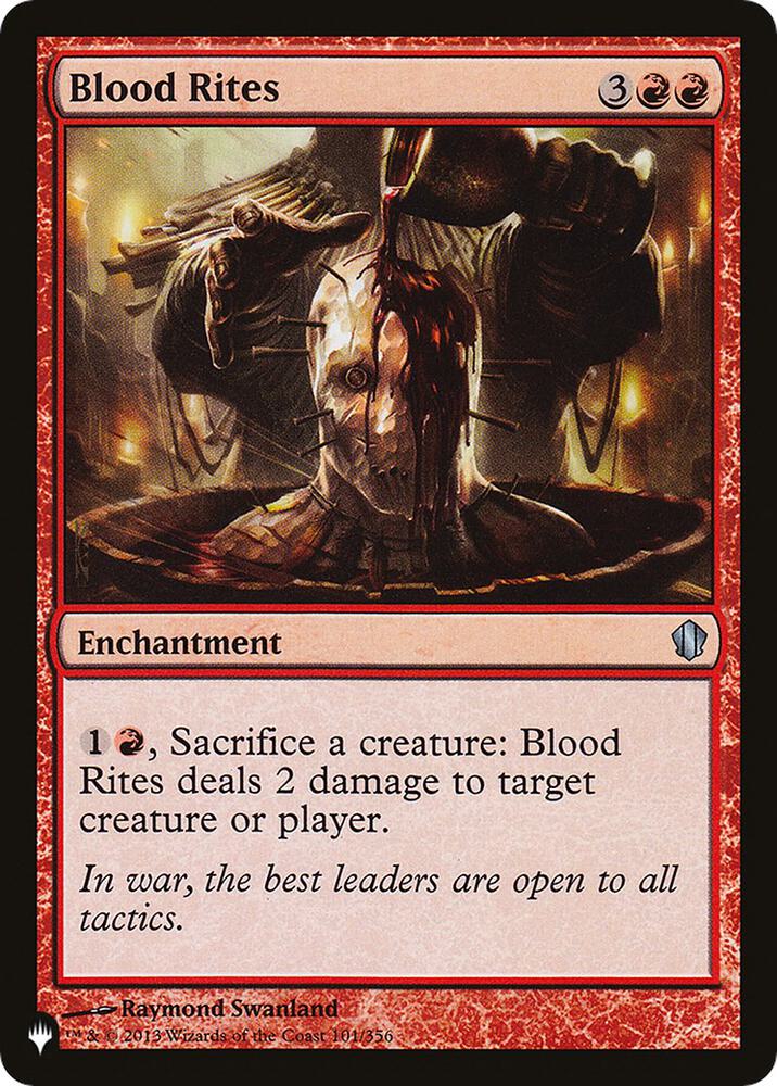 Blood Rites (101/356) [The List]