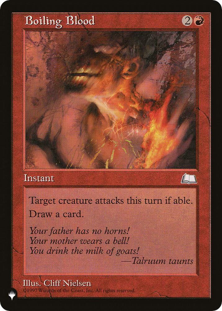 Boiling Blood (WTH-92) [The List]