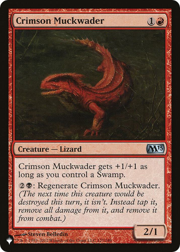 Crimson Muckwader (127/249) [The List]
